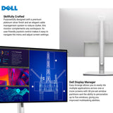 Dell UltraSharp 31.5-Inch 4K Monitor with USB-C Hub, 6-Feet HDMI Cables, and USB-C Cable Bundle