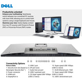 Dell UltraSharp 31.5-Inch 4K Monitor with USB-C Hub, 6-Feet HDMI Cables, and USB-C Cable Bundle