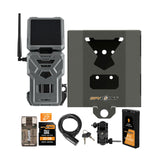 Spypoint FLEX-S DARK Cellular Trail Camera with Solar Panel (Gray) and Battery Pack Bundle