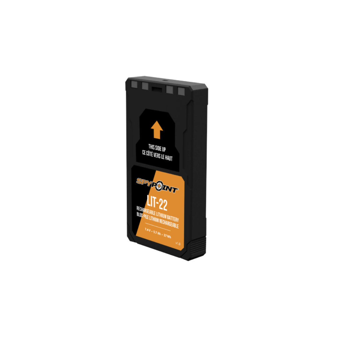 Spypoint FLEX-S DARK Cellular Trail Camera with Solar Panel (Gray) and Battery Pack Bundle