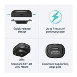 HTC VIVE Ultimate 3 Plus 1 Tracker Kit with Full-Body Tracking (3 Trackers and 1 Wireless Dongle)