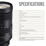 SIGMA 28-105mm F2.8 DG DN Art Lens with Durable Body and High-Speed Autofocus (Sony E-Mount) Bundle