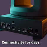 BirdDog X5 Ultra PTZ Camera with Unmatched 4K Performance and AI Tracking (Black) (3-Pack) Bundle