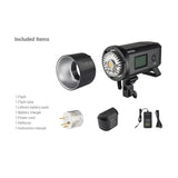 Godox AD600Pro Witstro All-In-One Outdoor Flash with Built-In 2.4G Wireless and Dual Power Supply