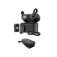 Hollyland Lark M2S Wireless Combo Microphone System Bundle with Maxell Folding Storage Travel Case