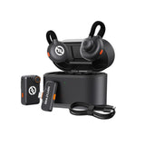 Hollyland Lark M2S Wireless Combo Microphone System Bundle with Maxell Folding Storage Travel Case