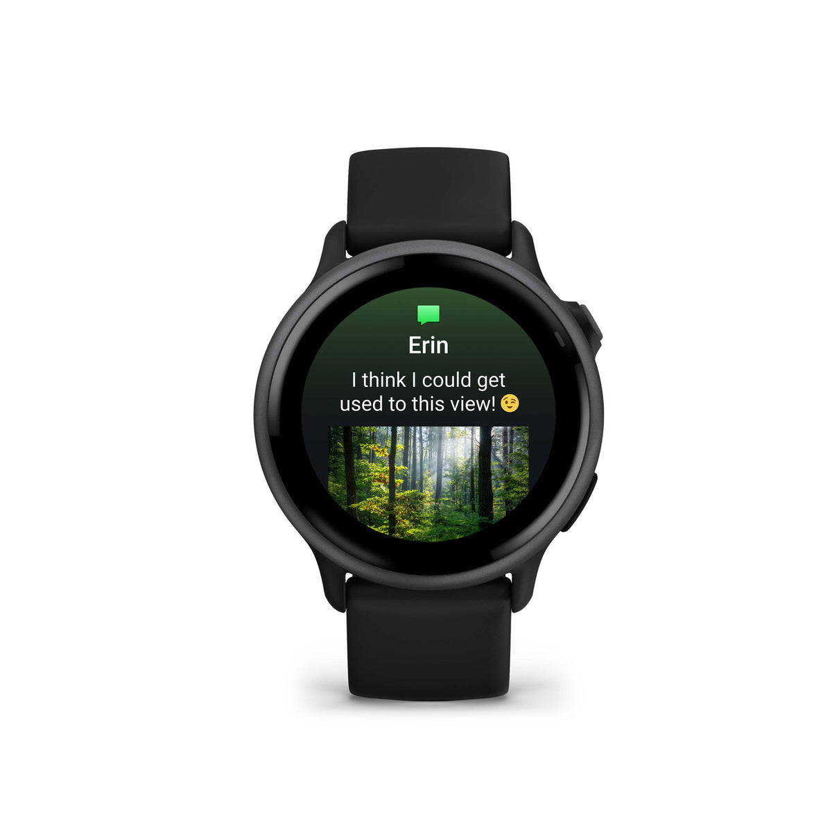 Garmin vivoactive 6 GPS Smartwatch (Slate with Black Band) Bundle with Wireless Earbuds
