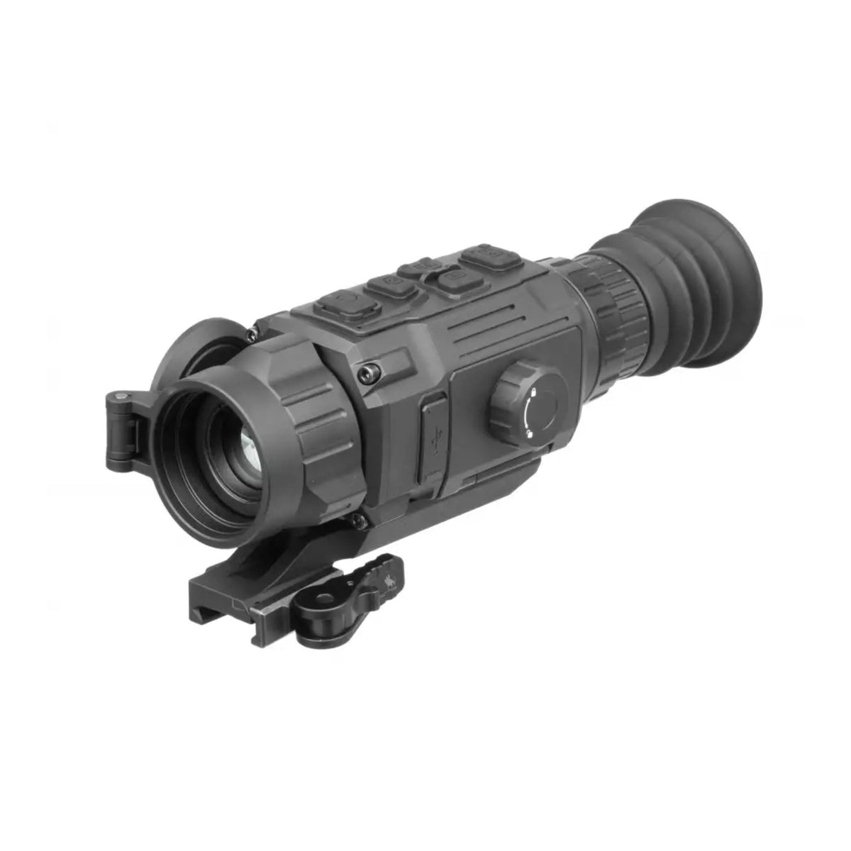 AGM RattlerV2 25-384 Thermal Scope 25mm Lens Digital Zoom WiFi Recording (Black) (Open Box)