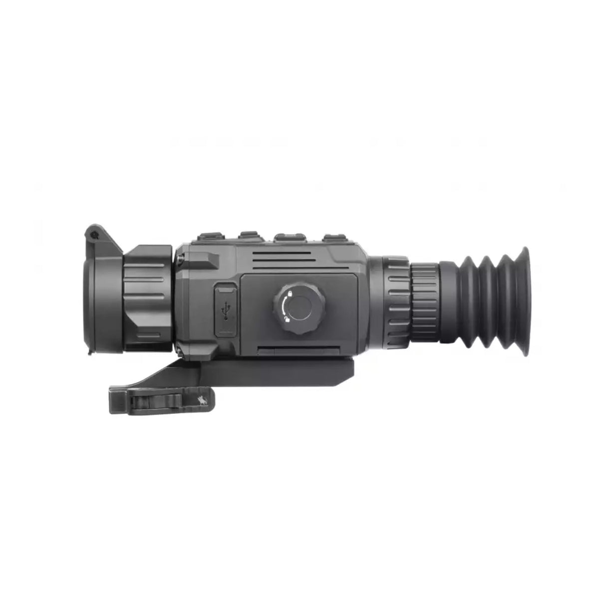 AGM RattlerV2 25-384 Thermal Scope 25mm Lens Digital Zoom WiFi Recording (Black) (Open Box)