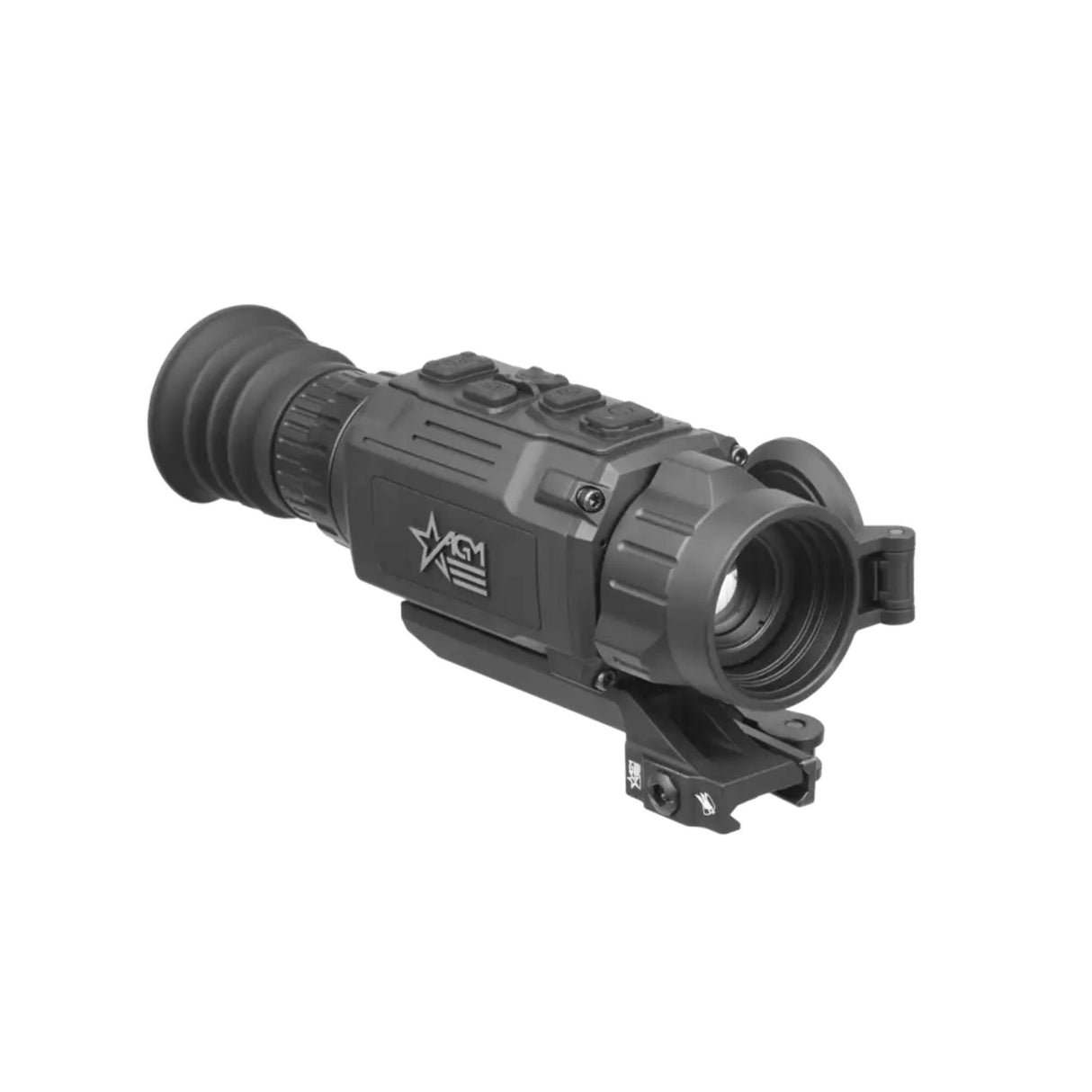 AGM Rattler-C V2 19-256 Thermal Imaging Clip-On with 20mK 19mm Lens and Video Recording (Black)