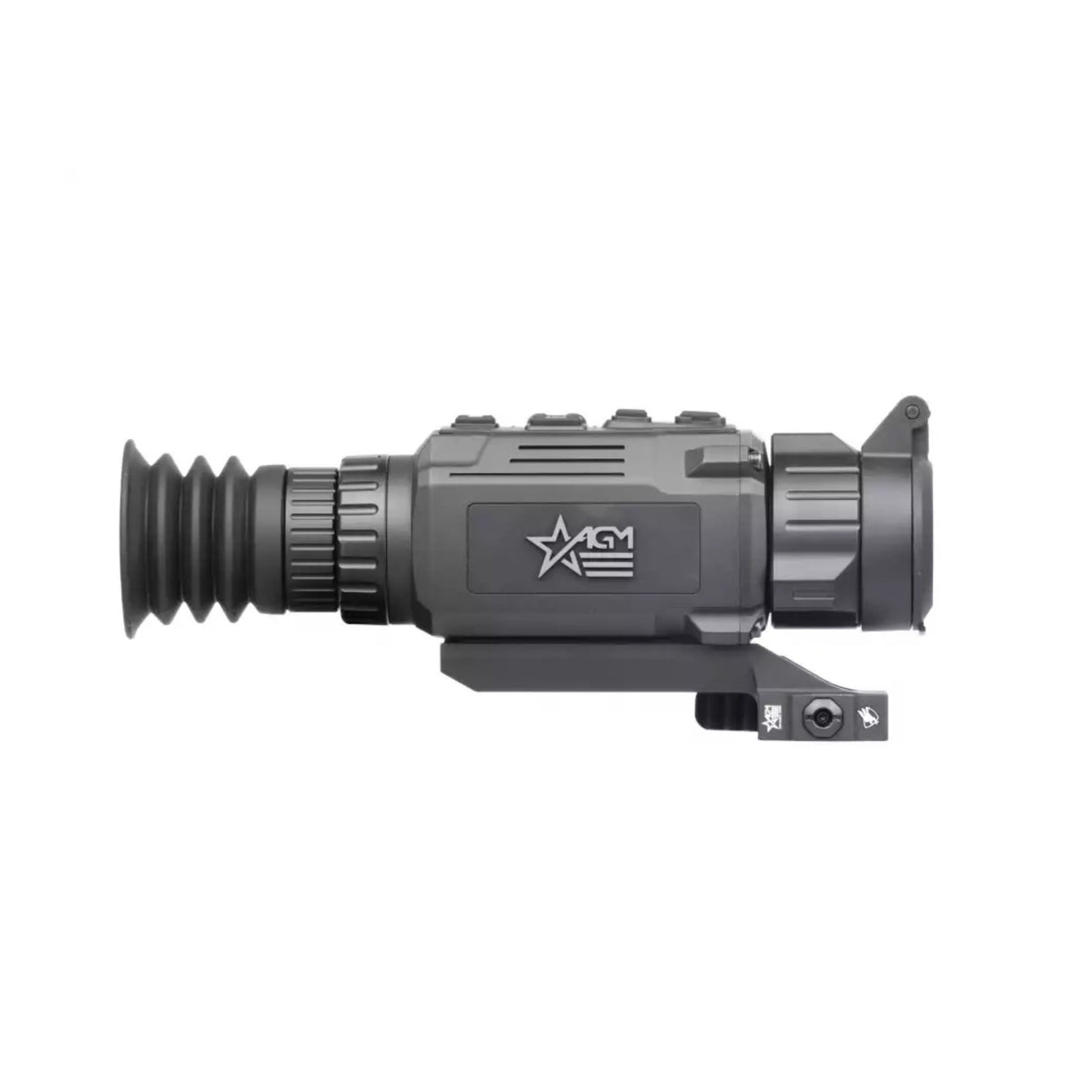 AGM Rattler-C V2 19-256 Thermal Imaging Clip-On with 20mK 19mm Lens and Video Recording (Black)