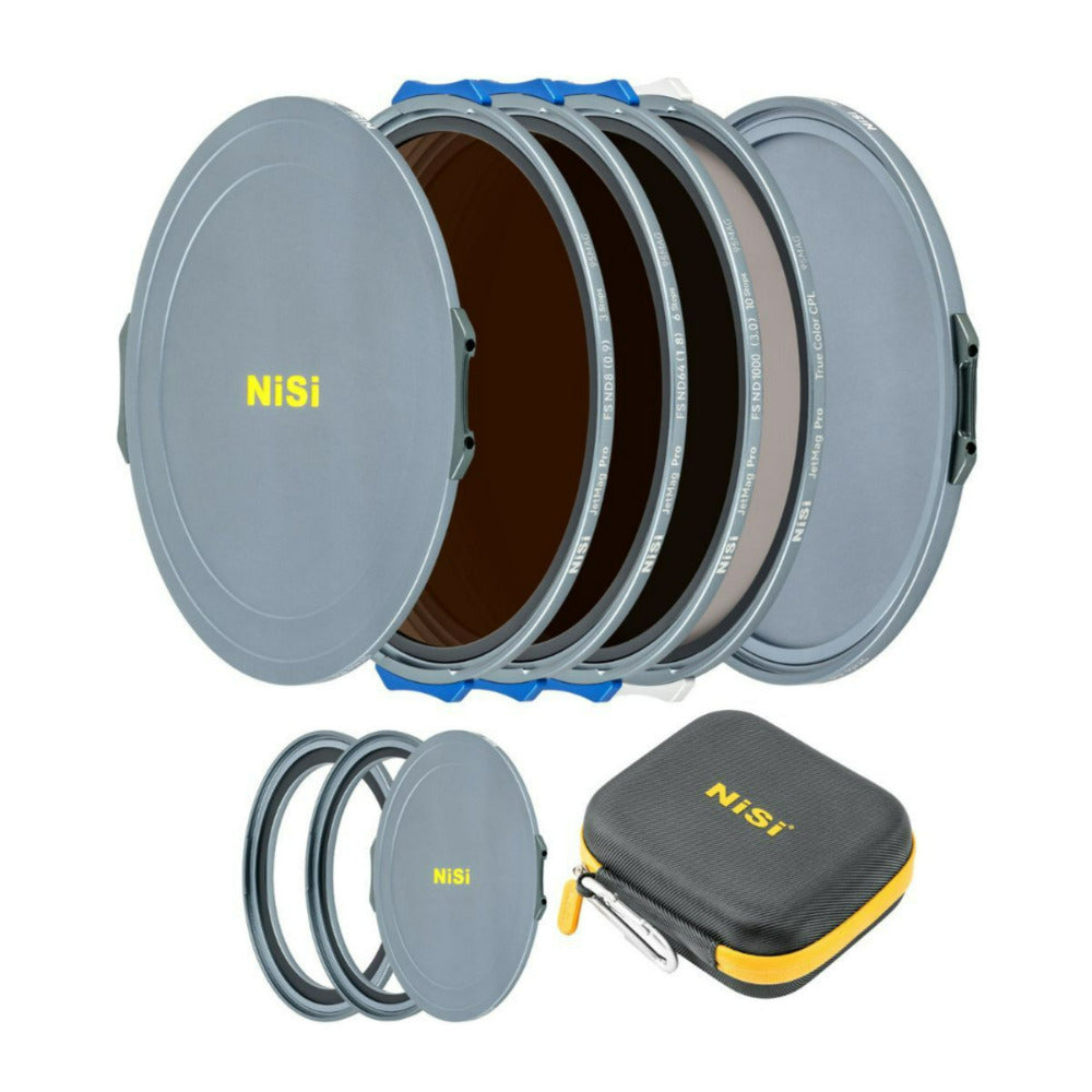 NiSi JetMag Pro Landscape 95MAG Magnetic ND Filter Kit with Adaptors Rings and Two Front Caps