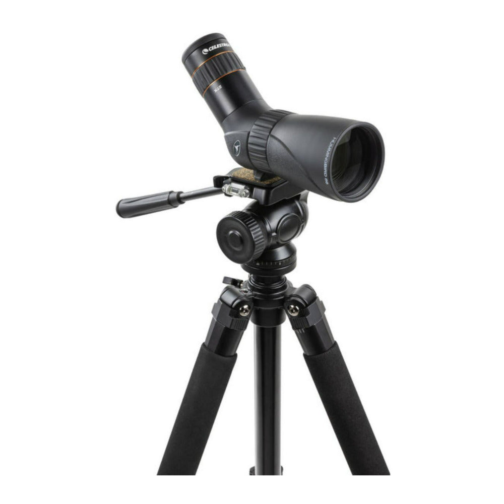 Celestron Hummingbird 9-27x56mm Angled Zoom Micro Spotting Scope with Phase-Coated Prism (Black)