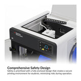 MakerBot Sketch Sprint 3D Printer with Air Filter Set (2 Pack), Extruder Nozzle, and Build Plate