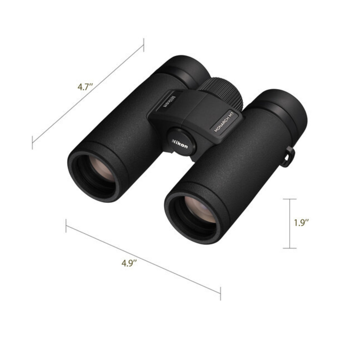 Nikon 8x30 Monarch M7 Binoculars Wide-Angle with ED Glass and Prism Coatings (Certified Refurbished)