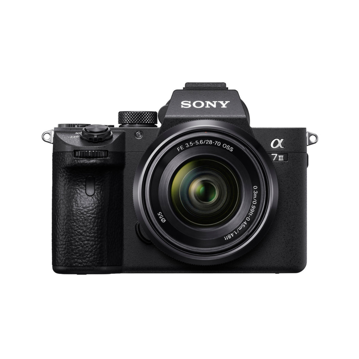 Sony Alpha a7 III 24.2MP Full Frame Mirrorless Digital Camera with 28 To 70mm Lens Bundle