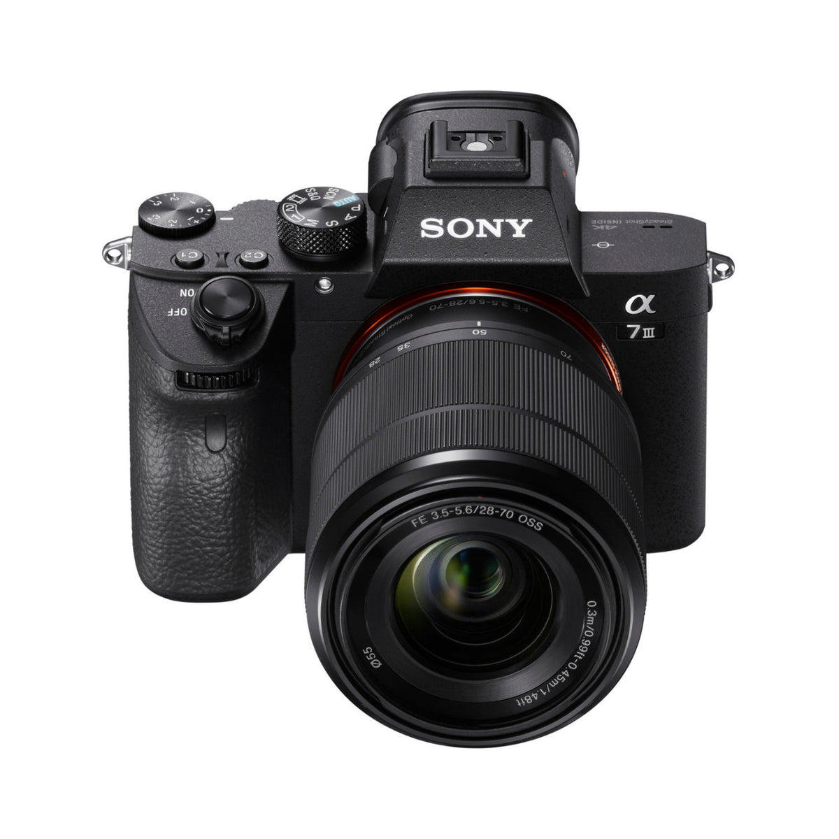 Sony Alpha a7 III 24.2MP Full Frame Mirrorless Digital Camera with 28 To 70mm Lens Bundle