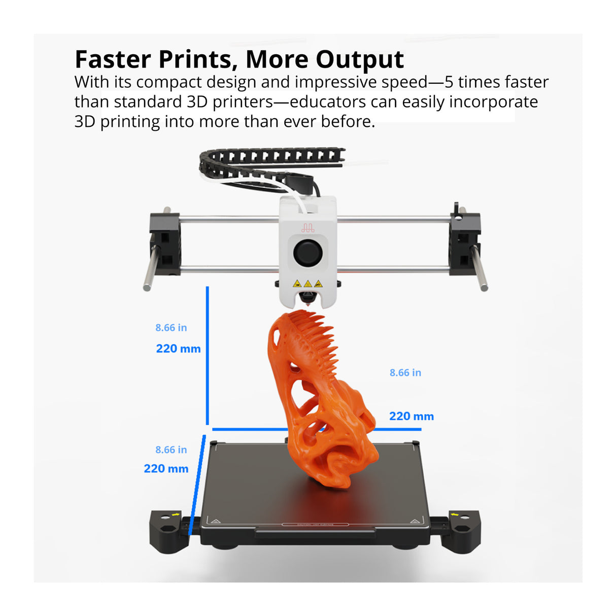 MakerBot Sketch Sprint 3D Classroom Bundle -Two Printers with Two 3-Year UltiMakerCare Plans