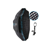 Westcott 26-Inch Octa-S Rapid Box Switch Softbox with Egg Crate Grid and Switch Insert Bundle