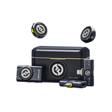 Hollyland LARK M2 DUO 2-Person Wireless Combo Microphone System (Black)