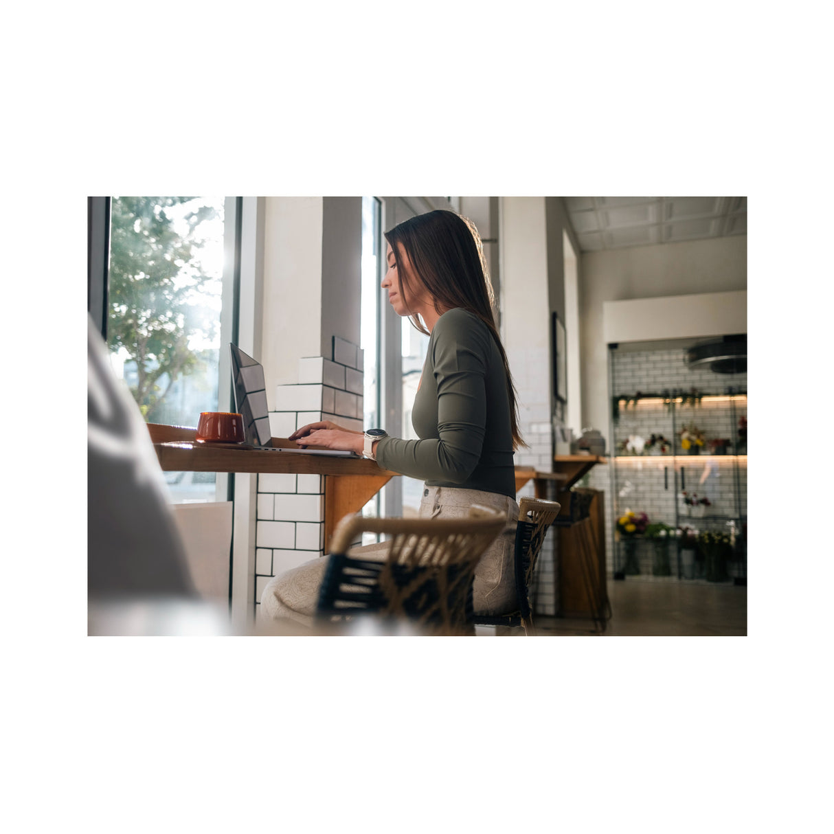 Garmin vivoactive 6 GPS Smartwatch (Metallic Jasper Green) Bundle with Wireless Earbuds