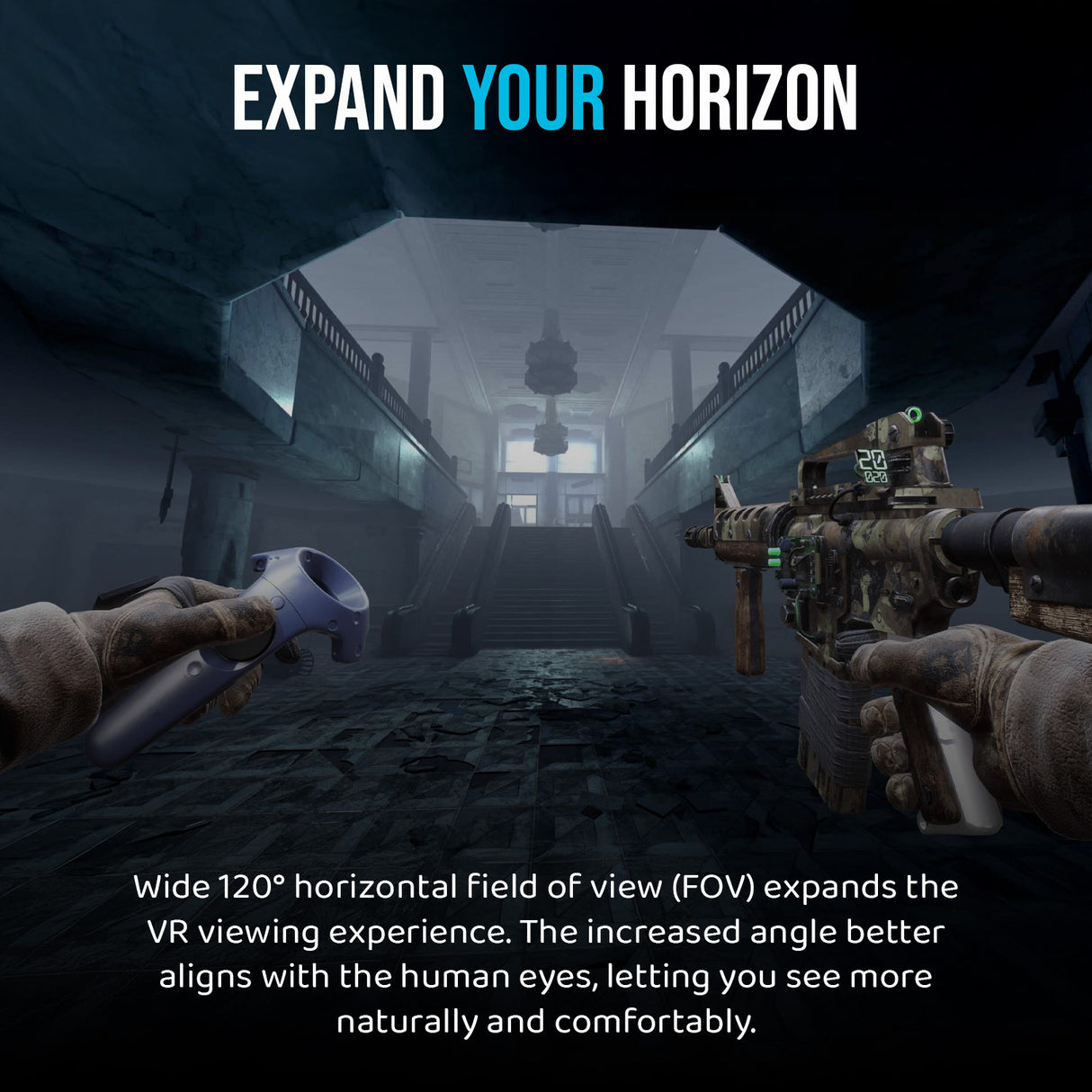 HTC VIVE Pro 2 Headset with 5K Resolution and SteamVR Base Station 2.0 (Black, 2-Pack) Bundle