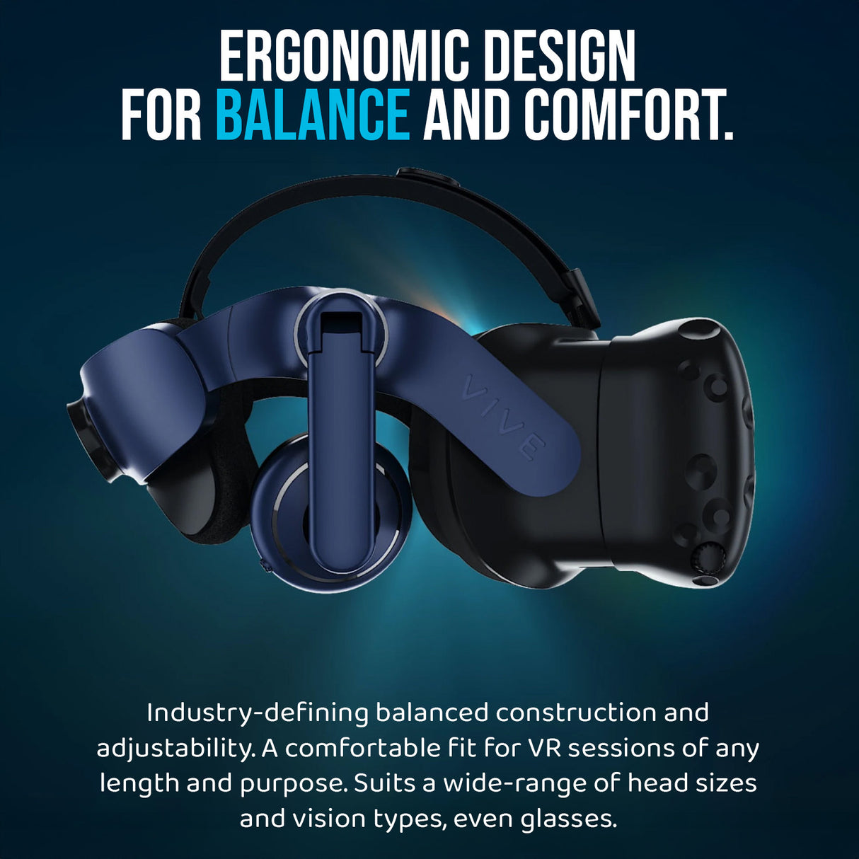HTC VIVE Pro 2 Headset with 5K Resolution and SteamVR Base Station 2.0 (Black, 2-Pack) Bundle