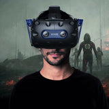 HTC VIVE Pro 2 Headset with 5K Resolution and SteamVR Base Station 2.0 (Black, 2-Pack) Bundle