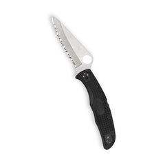 Spyderco Pacific Salt 2, 8.72-Inch Lightweight Folding Knife with Black Handle
