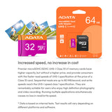 ADATA Premier 32GB UHS I Class10 MicroSDHC Memory Card with Adapter for Tablets Bundle (5-pack)