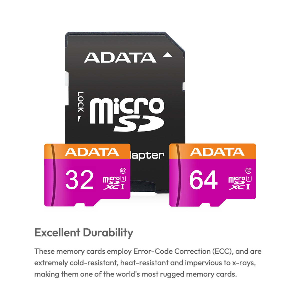 ADATA Premier 32GB UHS I Class10 MicroSDHC Memory Card with Adapter for Tablets Bundle (10-pack)