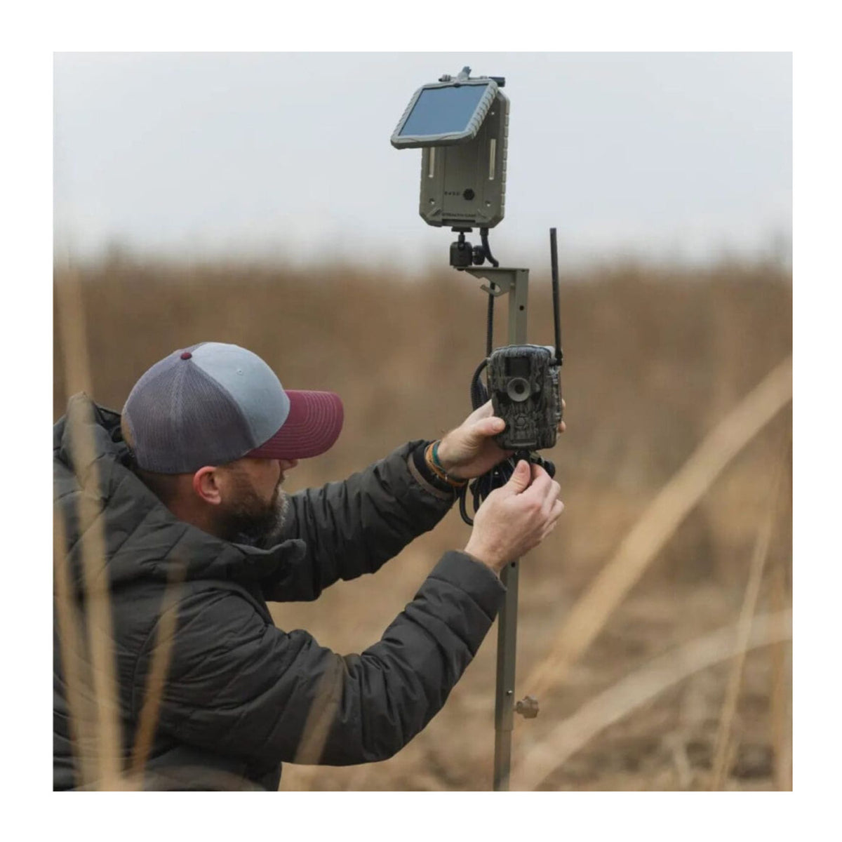 Stealth Cam Fusion Max Cellular Trail Camera with Real-Time HD Video and 80ft Infrared Detection