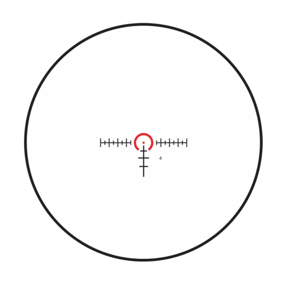 Burris RT-6 Competitive Kit 1-6x24mm Scope with 5X BDC Reticle (Matte Black) (Open Box)