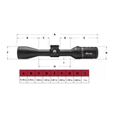 Burris Signature HD 2-10x40mm Riflescope with Ballistic E3 Reticle (Matte Black) (Open Box)