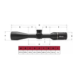 Burris Signature HD 3-15x44mm Riflescope Plex Reticle Rear Focal Plane (Black) (Open Box)