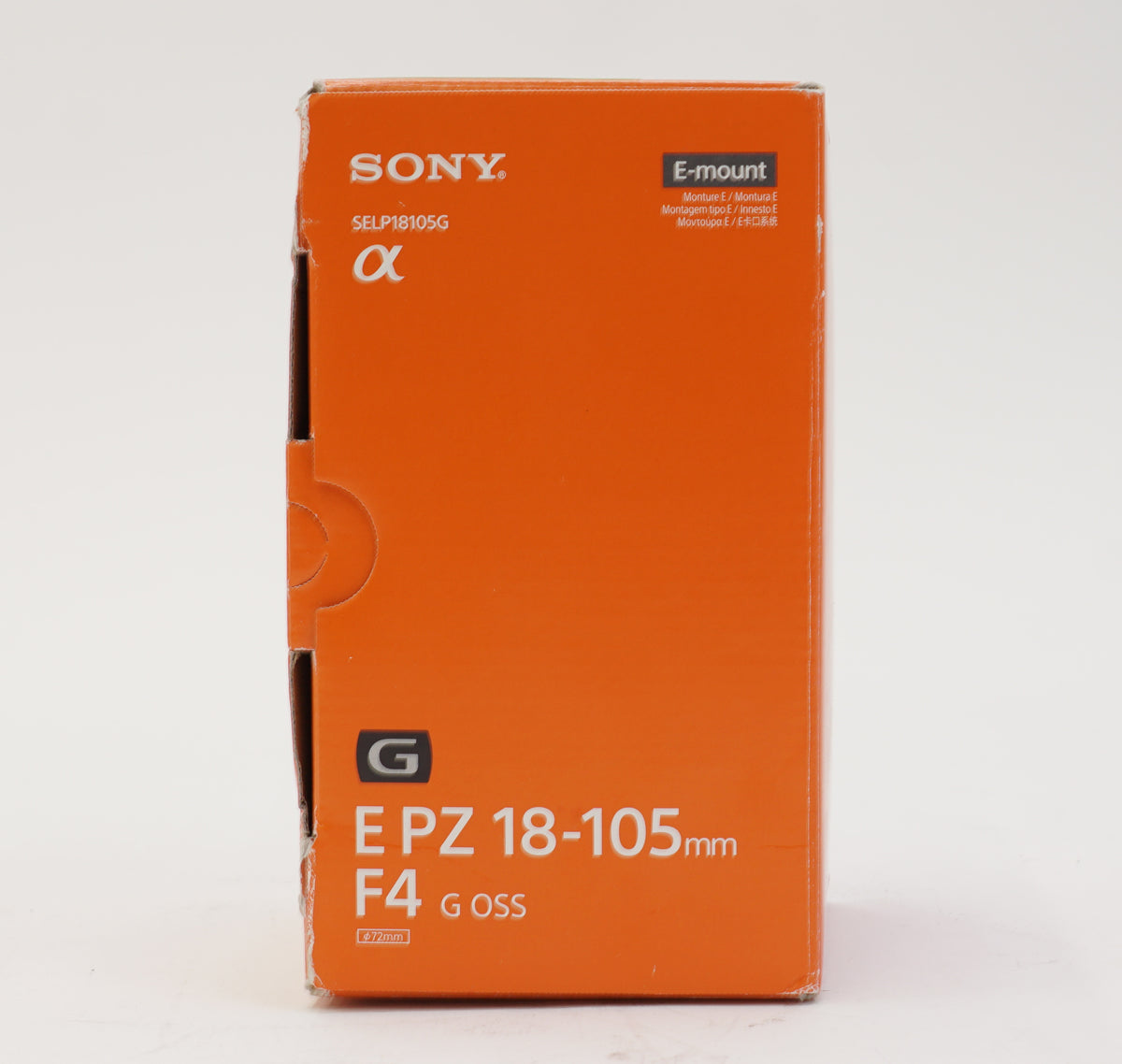 Sony E PZ 18-105mm f/4 G OSS Power Zoom Lens (Used)