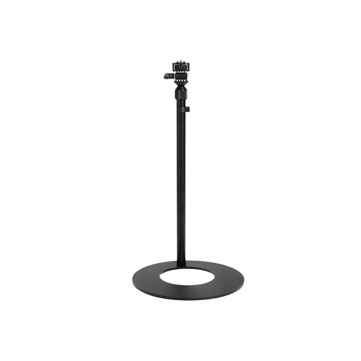 Amaran Base Stand with Adjustable Height and Integrated Locking Wheel (Black)