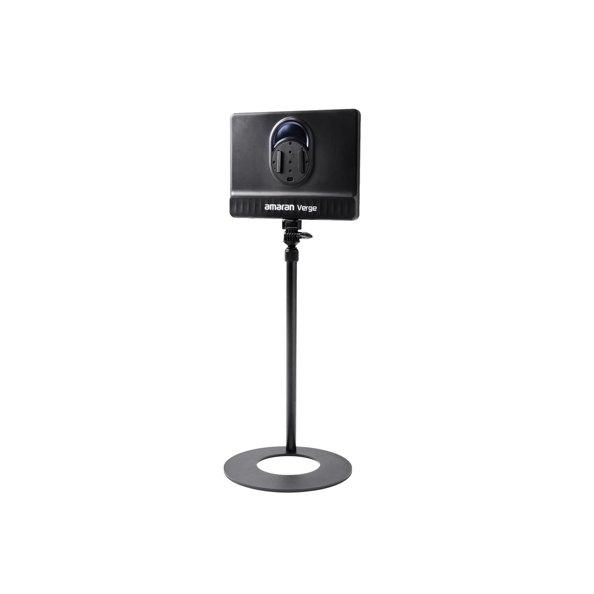 Amaran Base Stand with Adjustable Height and Integrated Locking Wheel (Black)