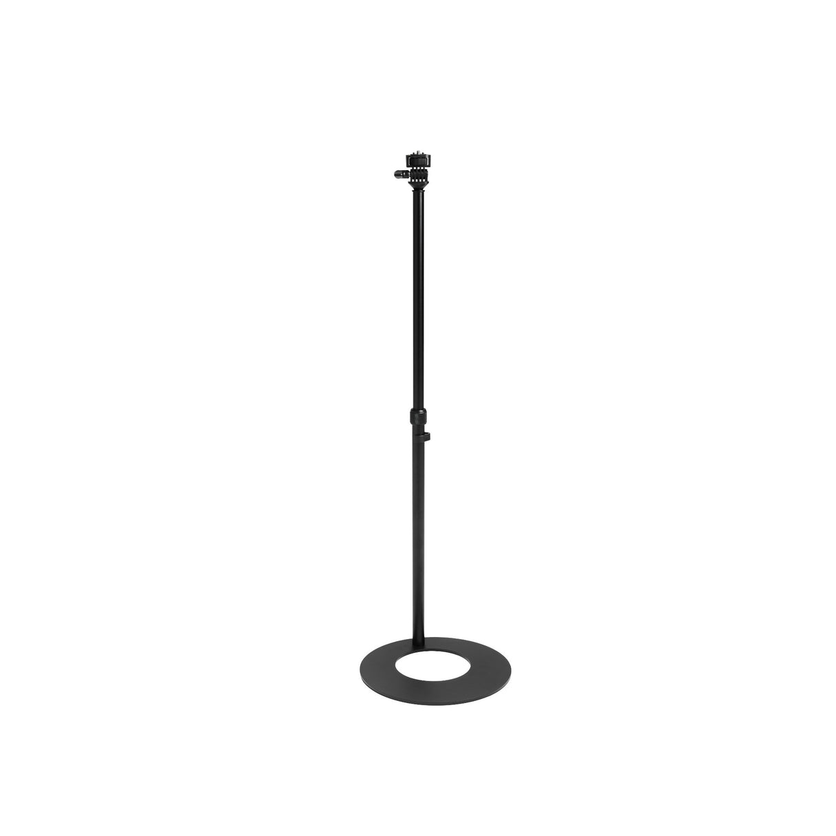 Amaran Base Stand with Adjustable Height and Integrated Locking Wheel (Black)
