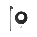 Amaran Base Stand with Adjustable Height and Integrated Locking Wheel (Black)