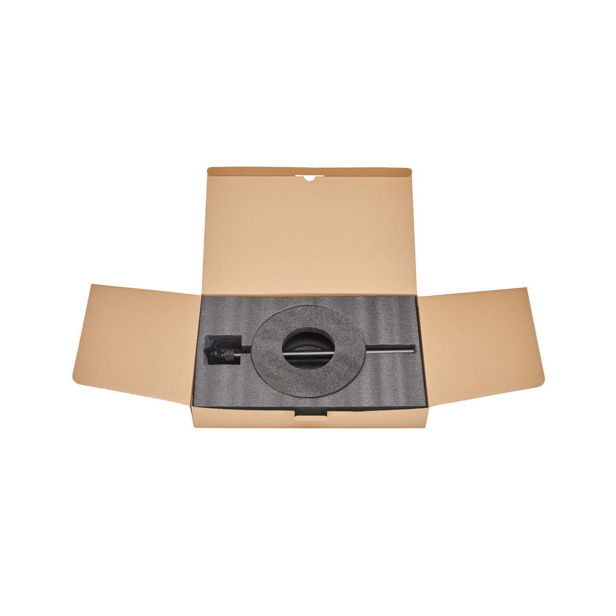Amaran Base Stand with Adjustable Height and Integrated Locking Wheel (Black)