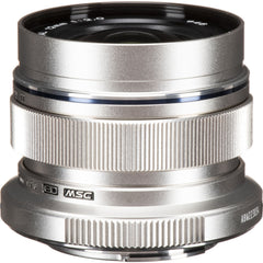 Olympus m.12mm F2.0 Zuiko Camera Lens (Silver) (Open Box)