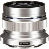 Olympus m.12mm F2.0 Zuiko Camera Lens (Silver)