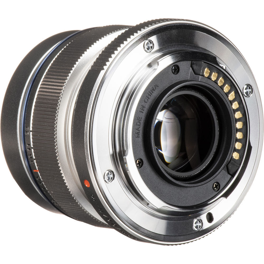Olympus m.12mm F2.0 Zuiko Camera Lens (Silver) (Open Box)