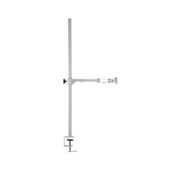 Amaran Verge Desk Clamp Stand - Silver