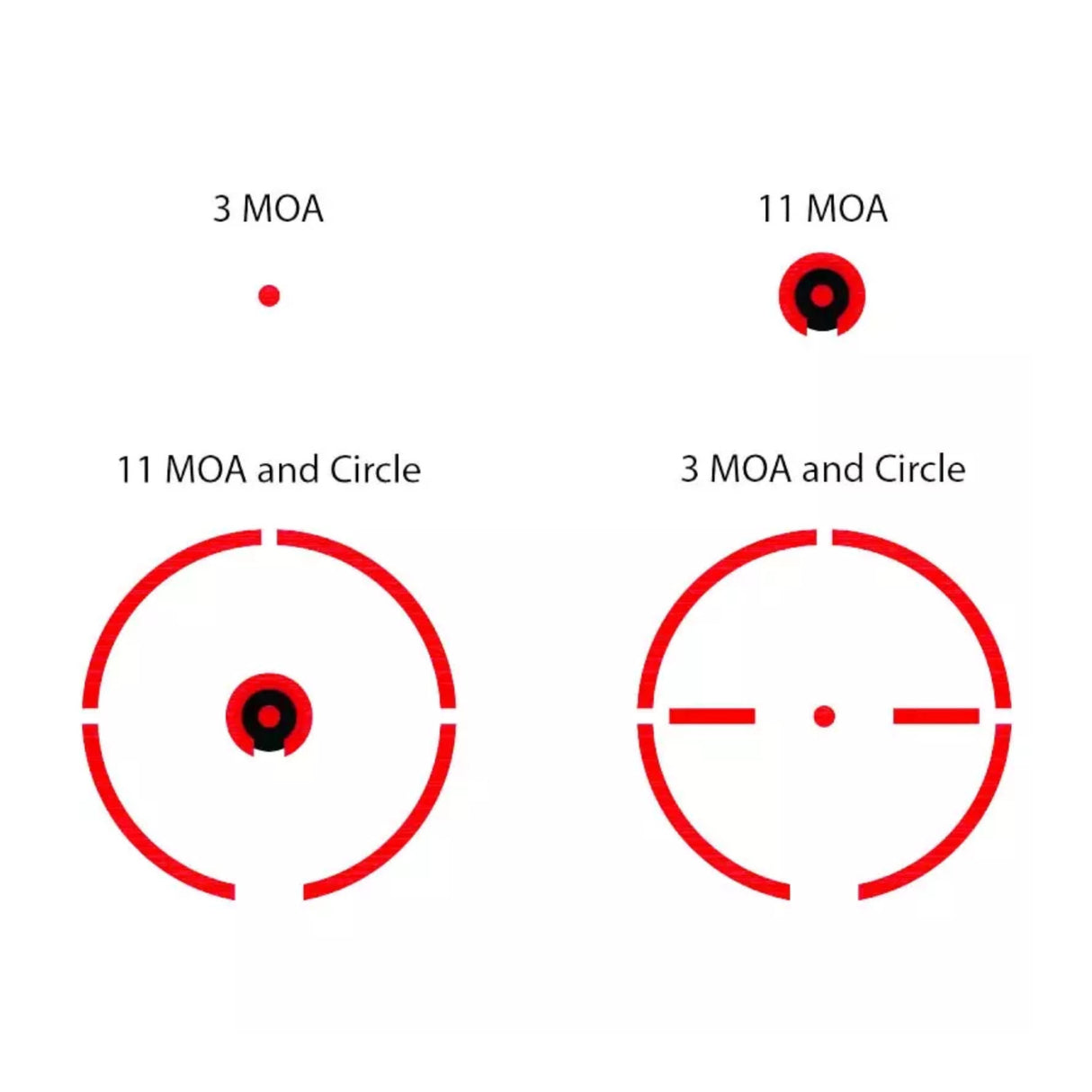 Burris FastFire 4 Red Dot Reflex Sight 4 Reticles and Auto-Brightness (Black)