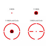Burris FastFire 4 Red Dot Reflex Sight 4 Reticles and Auto-Brightness (Black) (Open Box)