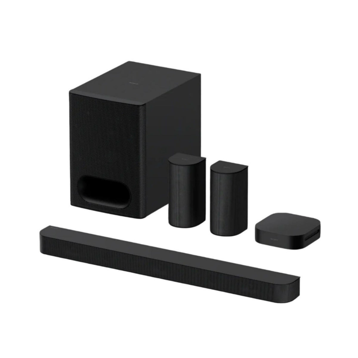 Sony BRAVIA Theater System 6 Bundle with Subwoofer Isolation Feet and Cable Ties
