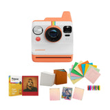 Polaroid Now Generation 3 Coral Analog Instant Camera with Color Film Bundle