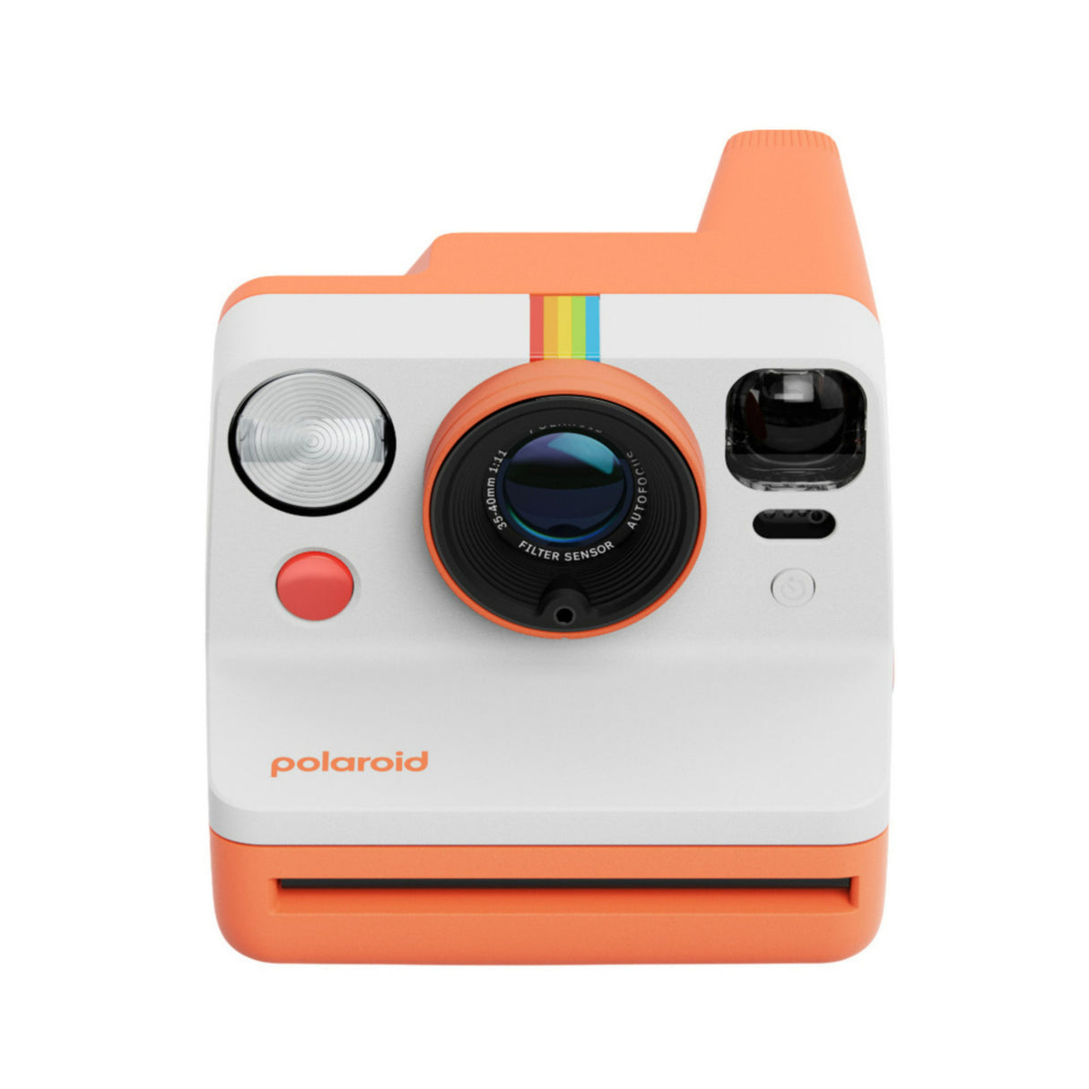Polaroid Now Generation 3 Coral Analog Instant Camera with Color Film Bundle